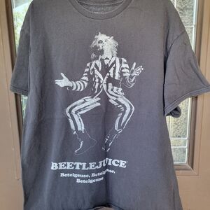 Beetlejuice Black Graphic T-Shirt